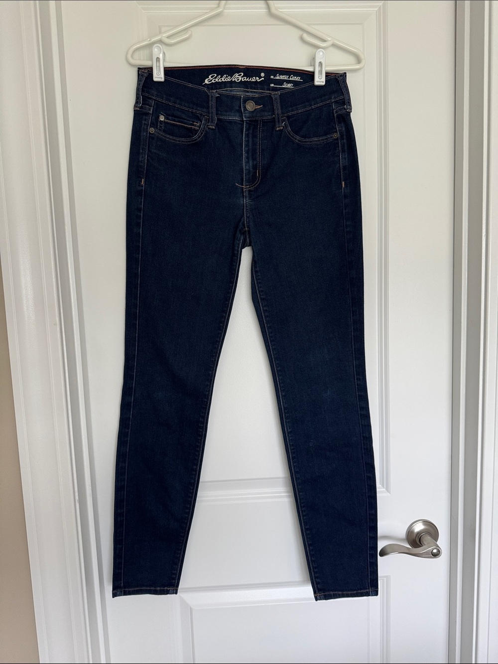 Eddie Bauer Women's Dark Indigo Skinny Jeans